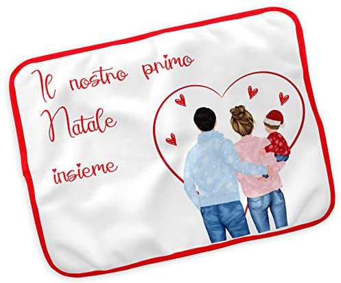 Tovaglietta Colazione Natalizia Personalizzata con Famiglia