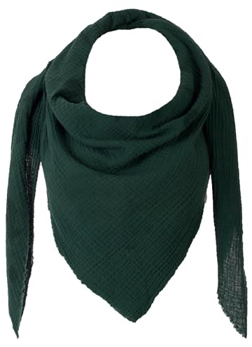 FASHION YOU WANT XXL Tuch 23 Farben Farbwahl Halstuch Musselintuch Musselin Damen Damenhalstuch Dreieckstuch Schal Herren Männer Frauen Herrenhalstuch Dreieckig leicht (einlagig))