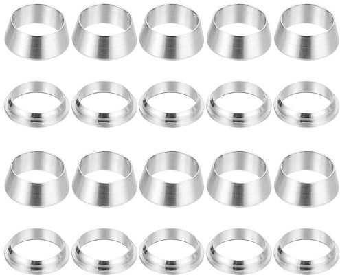 10 pezzi in acciaio inossidabile manicotto di raccordo for tubo OD 3 4 6 8 10 12 14 16 mm(12.7mm,SS304)