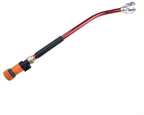 Zeroupshop Bacchetta per irrigazione professionale in acciaio inox, lancia per irrigazione da giardino, per cesti appesi, per un facile utilizzo (3/4)