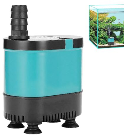 Pompa 'acqua sommergibile - Pompa sommergibile impermeabile e rimovibile - per il cambio 'acqua, pompa per acquario durevole per fontana da giardino per acquario
