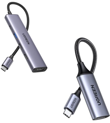 UGREEN Adaptador USB C para HDMI 4K Revodok 105 Hub USB C HDMI 4K