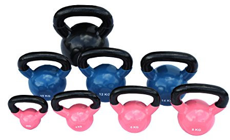 Lisaro Vinylbeschichtete Kugelhantel/Kettlebell (4)