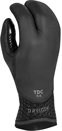 XCEL Drylock 5 mm Texture Skin 3-Finger-Handschuh Fall 2017, schwarz, Größe L