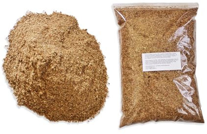 Ortisgreen Chilean Sphagnum Moos Pulver 160g, völlig natürlich und biologisch abbaubar. Ideales Substrat für Orchideen, Bonsai und vertikale Gärten.