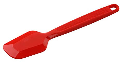 Dr. Oetker 1281 Spatola in Silicone al Platino di Alta qualità 28 cm, Colore: Rosso