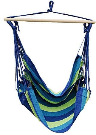 NANANA Hängematte Kinderhängesessel Baby, Hängesessel Hängematte Hängestuhl aus Baumwolle, Lagergewicht 120 Kg / 100 X 100 cm