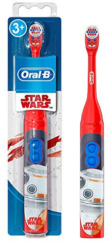 Oral-B DB 3010 Disney Star Wars Battery Power Electric Toothbrush for Kids (Assorted) - Powered by Braun