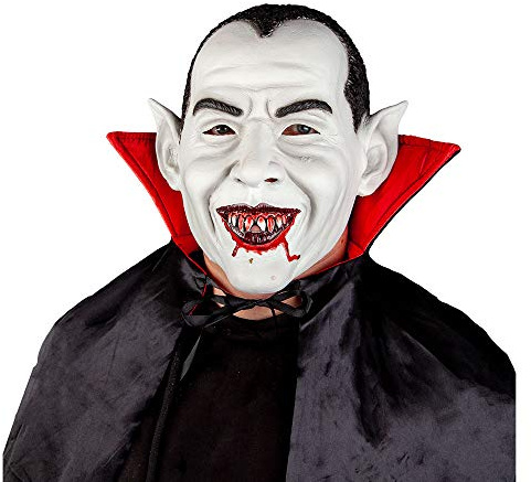 Wicked Costumes Adult Latex Mask Bloodthirsty Vampire Halloween Accessory