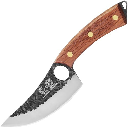 XYJ Full Tang 6 Zoll Fisch Entbeinen Messer mit Whetstone High Carbon Serbian Chef Messer Gemüse Knochen Messer für Küche Camping Jagd