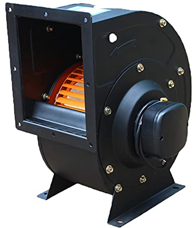 Schahba Radialventilator 200 mm - leistungsstarkes Radialgebläse mit 1500 m³/h Luftstrom, 330 W Leistung, 220V, Absauggebläse für Lüftung & Werkstatt (200 mm/1500 m³/h)