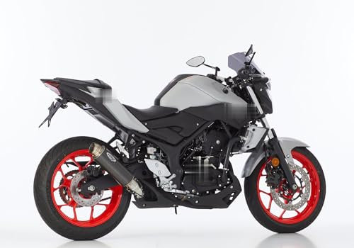 SHARK SRC 4 Slip on Ersatzdämpfer (2-1) Super Short kompatibel mit YAMAHA MT-03 RH12 321ccm Bj. 2017-2021