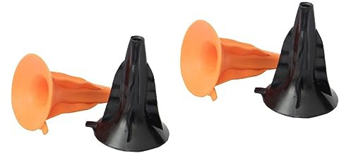 BESPORTBLE 4stücke Saugnapf Pfeile Für Außenbereich Robuste Gummisaugnapf Pfeile Für Bogenschießen Und Outdoor-aktivitäten Schwarz Orange