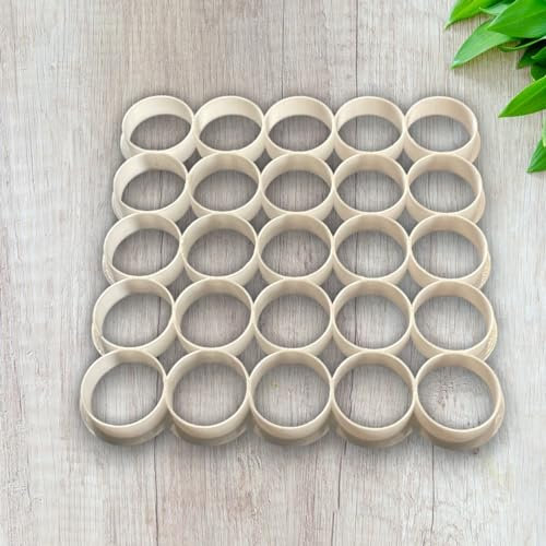 Cookie Cutter with 25 Circles Diameter 3 cm for Making Shortbread Biscuits, Pastries, Sugar Paste – Cake Decoration – Homemade ELACE