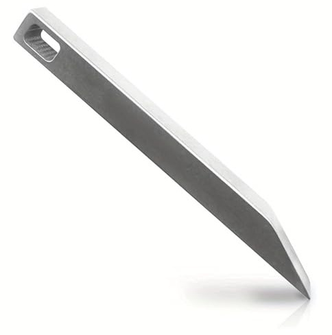 Oiieco 1 x EDC Brechstange, stabiles Mini-Hebeleisen, EDC-Werkzeug, Edelstahl-Hebeleisen, Hebeleisen für den täglichen Gebrauch, Schaben, Öffnen von Boxen und leichte Hebelwirkung