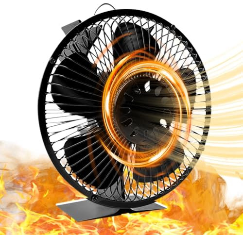 Ventilatore per stufa a legna non elettrico Coperchio Protettivo Silenzioso