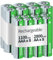 Granicell Lot de 8 piles rechargeables AA AAA haute capacité 2800 mAh et 4 piles AAA 1100 mAh, 1,2 V NiMH Low Self Discharge