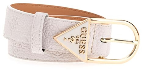 GUESS Cresidia Adjustable Pant Belt H35 W95 Cream White - kürzbar