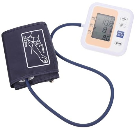 HAMPPLIES Tensiomètre Bras Électrique Portable Avec Mémoire Automatique Abs Pour Usage Domestique Pratique