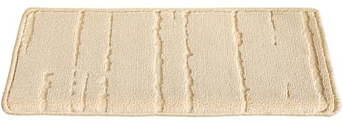 KLWQR 10 Tappeti Scale, Moquette Adesiva, Coprigradini per Scale Interne per Gradini in Legno per Interni, Tessuto in Fibra Idrofobica, Superficie Testurizzata Semplice(24x65 cm/10x26 in)