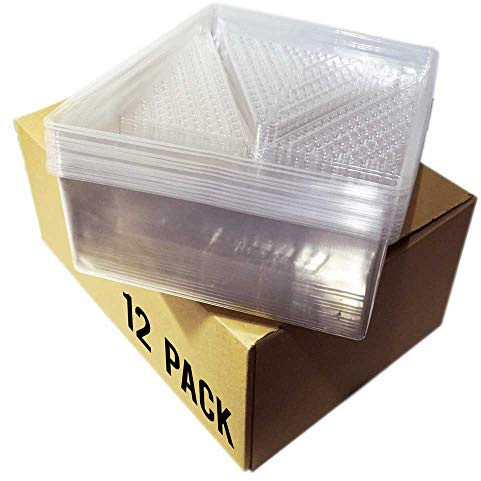 Roll A Tray Disposable Paint Liners 12-Pack (RTLP-2234) with Built-in Roller Grid, Spill Guard, Fits Standard Tray RTP-411 Quick & Clean Painting Solution, Zorr Corp