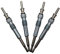 TAKPART 4x Heizung Glühkerze Set für 1 3 5 Series X3 E81 E87 E46 E90 E91 E60 E61 E83