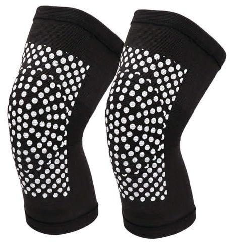 XUEQI Self Heating Knee Pad, Self Heating Knee Brace,Knee Heating Pad,Magnetic Knee Pad,Self Heating Warm Tourmaline Belts, Heating Knee Pad Support for Arthritis Suitable for Men and Women