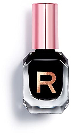 Revolution Beauty London, Express Nail Lack, Nagellack, Midnight Black, 10 ml