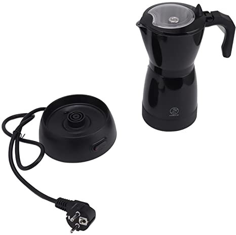 Moka Elettrica, Macchina da caffè Elettrica Dal Design Ergonomico 480W per la Casa