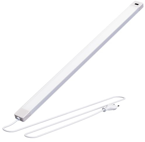 SIBI LIGHTING Dimmbar Unterbauleuchte Led 60cm 4000K 1Stück | Unterschrank Beleuchtung, Berührungsloser Sensor, Küchenlicht Led Leiste für Küche, Spüle, 560lm