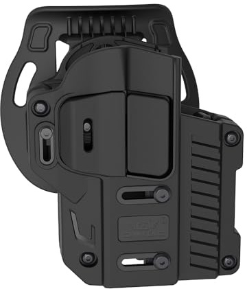 Funda táctica universal tipo paddle, funda OWB para las pistolas más populares de tamaño completo y compactas