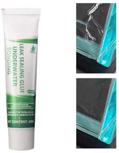 Aquarium Silicone Sealant - Clear Waterproof Adhesive for Fish Tank Repair