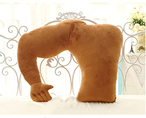 RIZGHWOY Cuddle Buddies-kudde, Plysch Kroppskudde med Bekvämt Stöd för Stressavlastning, Idealisk för Sidosövare och Familjer (Pojkvän vänster arm Ca 58 cm (se detaljbild))