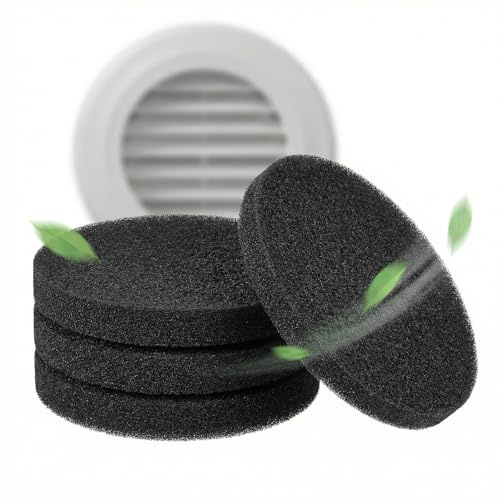 12 st. luftfilter för Pluggit EV100/EV200/EV500/REV150 ersättningsfilter 50PPI filter ventilationssystem vardagsrumsventilation Ø 140 mm dammsugarfilter rund filterklass G3 för LUNOS e² e2 och ALD-R