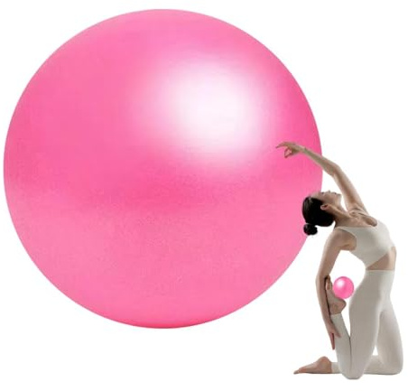 Generisch Palla da pilates, per allenare l'equilibrio e il core, 15/25 cm, in PVC, per meditazione, ginnastica, allenamento di tutto il corpo, esercizi di fitness, palestra, ufficio, casa, yoga