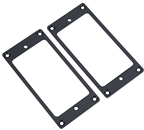 Humbucker Rahmen aus Metall, metallisch stabil, Befestigungsring für E-Gitarre Pickup Montage und Ersatz, für Gitarrenbuilder, Musiker, Reparaturbedarf