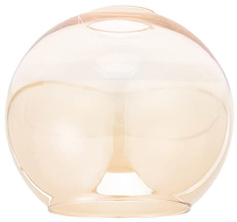 PACKOVE Ersatz Lampenschirm Glas Ersatzschirm Glaskugel Schutzabdeckung Kugelleuchte Schattierungen für E27 Gartenleuchte Pendelleuchte Kronleuchter Tischlampe Gartendeko 15cm