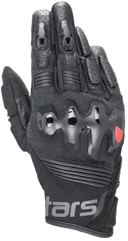 Alpinestars Motorradhandschuhe, kurz, Halo LT, kurz, Schwarz, XL, Herren, Enduro/Adventure, das ganze Jahr