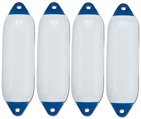 Kit de 4 defensas de varios tamaños F0 F1 F2 F3 MAJONI para barco y lancha neumática náutica embarcaciones (12x45)