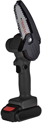 Mini Motosierra Eléctrica A Batería Portátil Con Motor Sin Escobillas, 0,7 Kg Con Una Luz De Mano, Tijeras De Podar De Motosierra Para Cortar Madera En Ramas De Árboles Herramienta Jardín O Césped (B