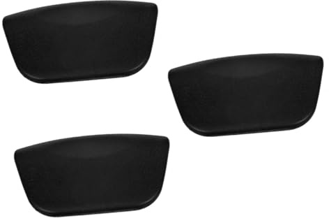 FOMIYES 3pcs Bathtub Pillow Supple Comfortable Bath Headrest Pillow for Soaking Tub Use Suction Cup for Lower Back Pain Relief
