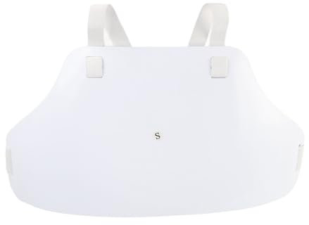 Brustschutz für Fechter, Leichter, Atmungsaktiver, Verstellbarer Riemen, PVC-Material, Brustschutz für Fechter, mit Verstellbaren Riemen, für Fechten, (S 80 x 80 x 38 cm (31,5