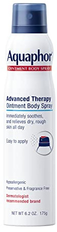 Aquaphor Healing Ointment Body Spray, Moisturizing Body Spray, 6.2 Oz Bottle