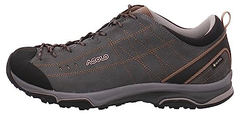 Asolo herr NUCLEON GV båtsko, grafit/brun, 10 UK, Grafit brun, 42.5 EU