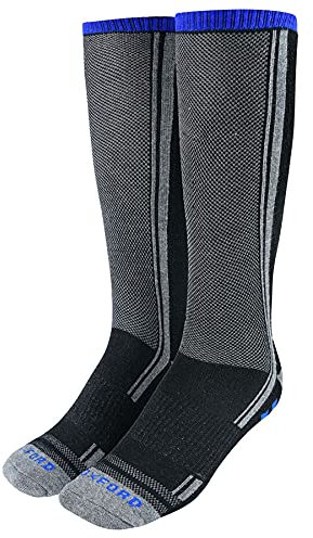 Oxford Products Oxford Coolmax Motorcycle Motorbike Socks, Black, L CA842L