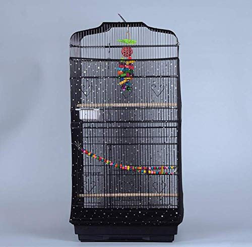 XBSLJ Vogelkäfige Birdcage Splash-Proof Cover Vogelbäder für Käfige Grande Birdcage Zubehör Splash Screen Seed Catcher Cage Kleidung Federsicheres Pulver
