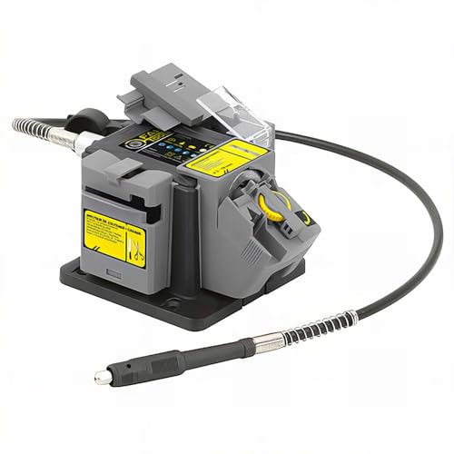 Fartools AFM 65 Station d'affûtage rapide de lames, forets, burins et ciseaux, meule diamand. 65W. 3 supports distincts pour s'adapter au travail d'affûtage à réaliser