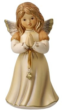 Goebel - Weihnachten | Dekorative Statue/Figur Engel Himmlischer Stern II | Keramik - 14cm