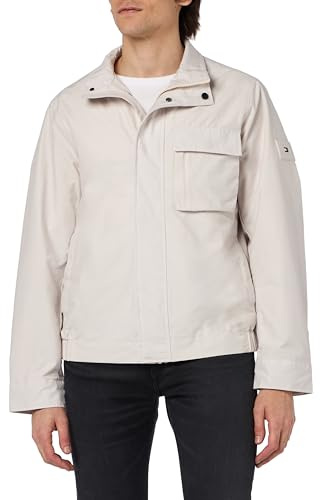 Tommy Hilfiger herr CL STAND COLLAR SKJORTJACKA Misty Coast XXL, Misty Coast, XXL