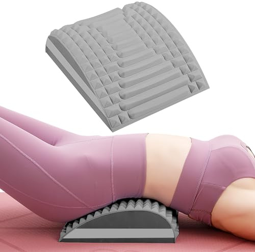 Nacken und Rückendehner, 2 In 1 Nacken und Rückenstrecker Nackenknacker Zur Linderung, Neck & Back Stretcher,Massagekissen Reduzieren Wirbelsäule Rücken Schmerzen Linderung Lordosenstütze